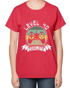 Level complete 26# - computer-  Ladies T-Shirt