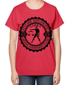 Libra 27# - libra-  Ladies T-Shirt