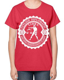 Libra 28# - libra-  Ladies T-Shirt