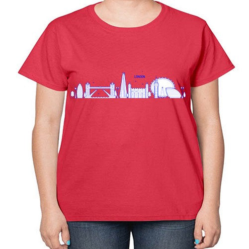 London 1160# - cities-  Ladies T-Shirt