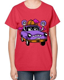 Mad driver 162# - cartoon general-  Ladies T-Shirt
