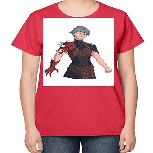 Man has parasite on hand 14# - anime-  Ladies T-Shirt