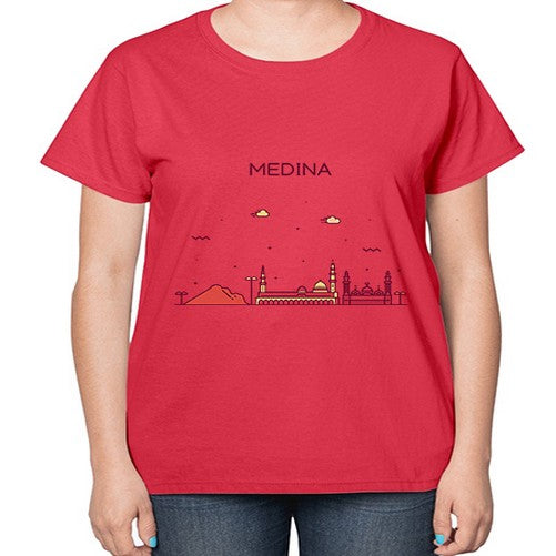 Medina 1268# - cities-  Ladies T-Shirt