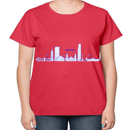 Mexico 1278# - cities-  Ladies T-Shirt