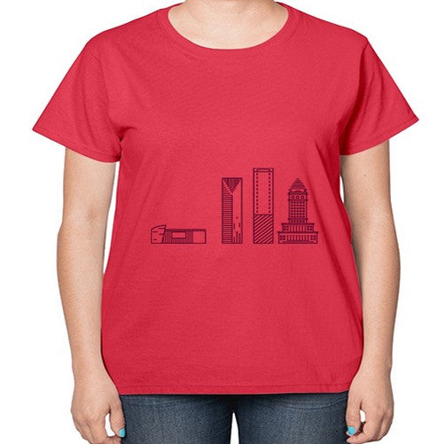Miami 1283# - cities-  Ladies T-Shirt