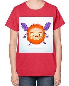 Monster 180# - cartoon general-  Ladies T-Shirt