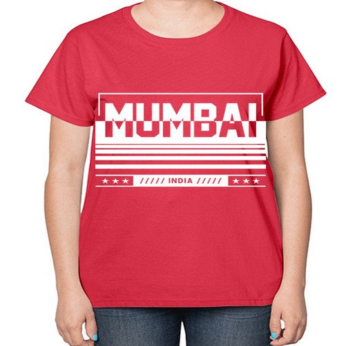 Mumbai 1383# - cities-  Ladies T-Shirt