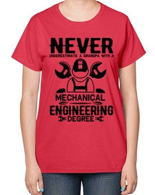 Never Style 1129# - engineer-  Ladies T-Shirt