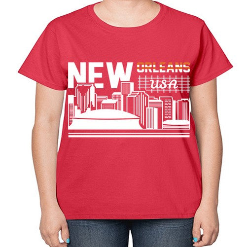New Orleans 1465# - cities-  Ladies T-Shirt