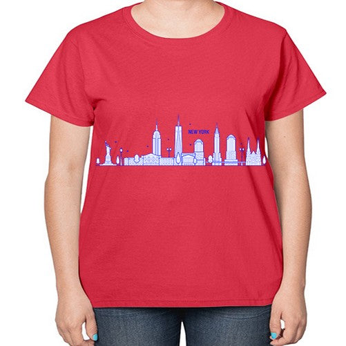 New York 1476# - cities-  Ladies T-Shirt