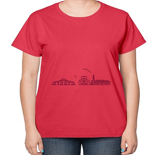 Nicosia 1490# - cities-  Ladies T-Shirt