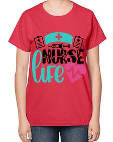 Nurse Life Style Style 1174# - nurse-  Ladies T-Shirt