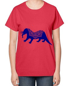 OtterMandala 973# - mandala-  Ladies T-Shirt