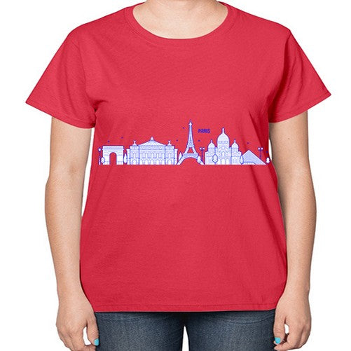 Paris 1581# - cities-  Ladies T-Shirt