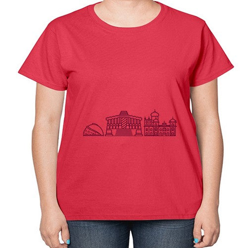 Patna 1583# - cities-  Ladies T-Shirt