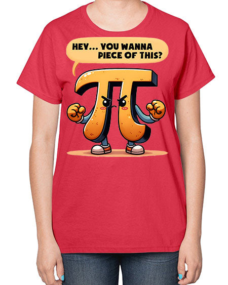 Piece of This Pi Sublimation 38# - pi-  Ladies T-Shirt