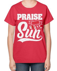 Praise the sun 40# - video games-  Ladies T-Shirt