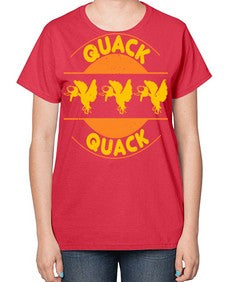 Quack Quack Style 21# - ducks-  Ladies T-Shirt