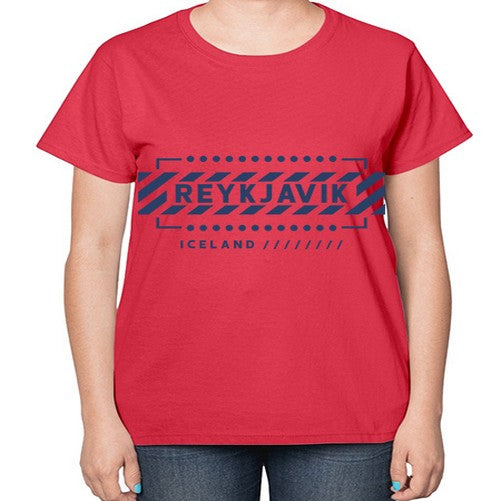 Reykjavik 1718# - cities-  Ladies T-Shirt