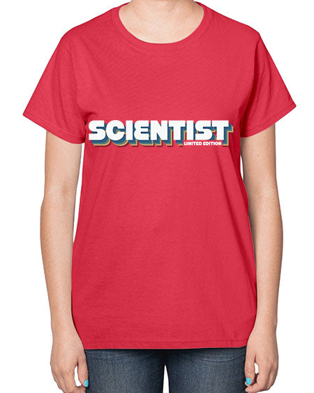 SCIENTISTFunnyJobLimitedEditionScientistSkinite Scientist Skinite 41# - general science-  Ladies T-Shirt