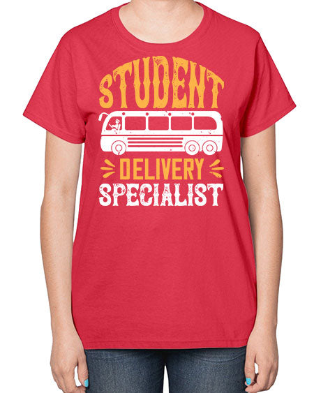 STUDENT DELIVERY SPECIALIST Style 1427# - Bus Driver-  Ladies T-Shirt