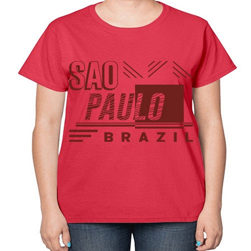 Sao Paulo 1798# - cities-  Ladies T-Shirt