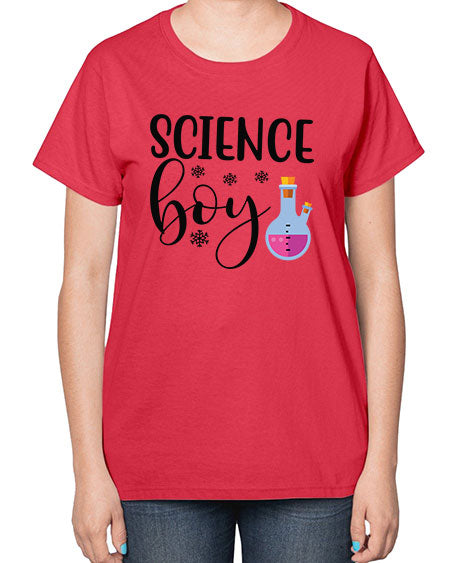 Science Boy 142# - general science-  Ladies T-Shirt