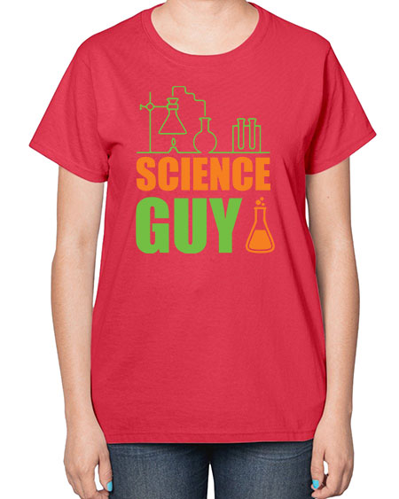 Science Guy 112# - general science-  Ladies T-Shirt