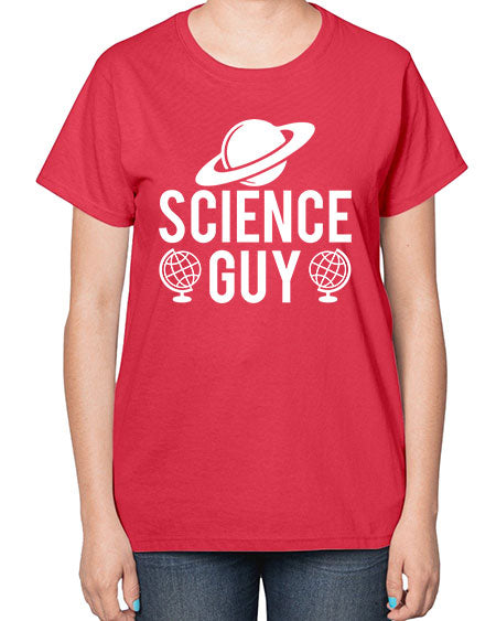 Science Guy 114# - general science-  Ladies T-Shirt