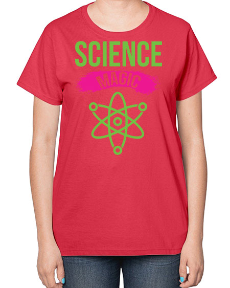 Science Magic 69# - general science-  Ladies T-Shirt