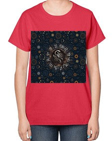 Scorpius Straight 466# - scorpio-  Ladies T-Shirt