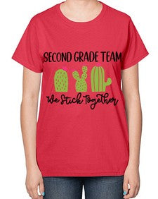 Second Grade Team 836# - second grade-  Ladies T-Shirt