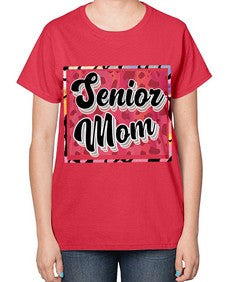 Senior mom 866# - twelfth grade-  Ladies T-Shirt