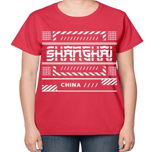 Shanghai 1826# - cities-  Ladies T-Shirt
