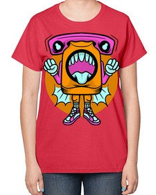 Spooky voices 232# - cartoon general-  Ladies T-Shirt