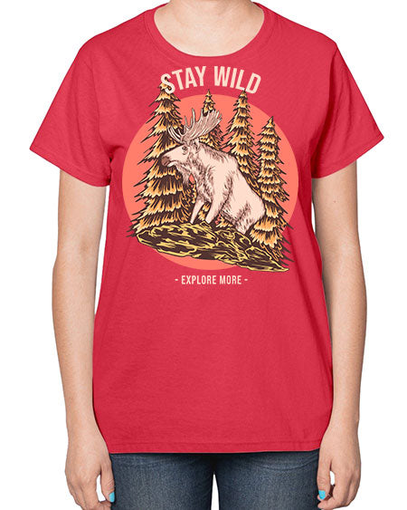 Stay Wild 16# - nature-  Ladies T-Shirt