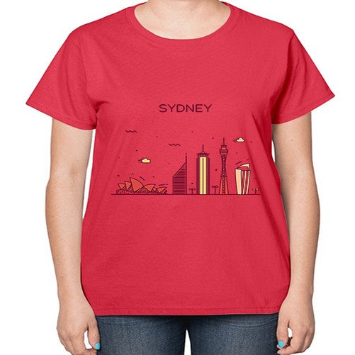 Sydney 1920# - cities-  Ladies T-Shirt