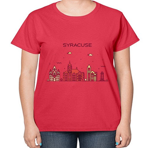 SyracuseNY 1926# - cities-  Ladies T-Shirt