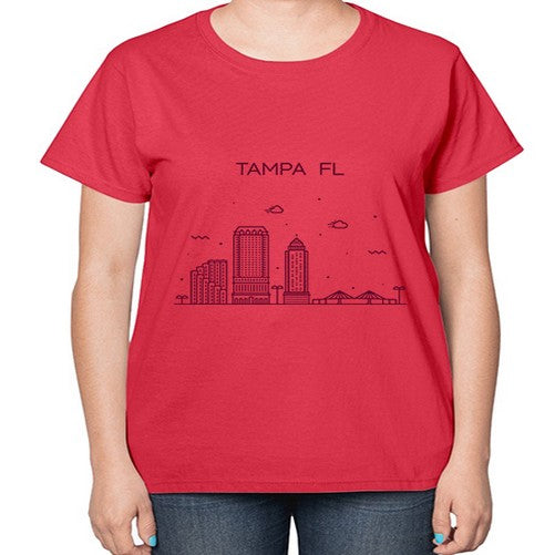 TampaFL 1944# - cities-  Ladies T-Shirt