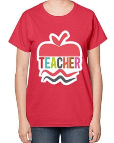 Teacher 1445# - teacher-  Ladies T-Shirt