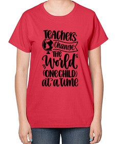 Teachers Change The Style 1473# - teacher-  Ladies T-Shirt