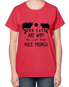 The Cats Style 118# - cats-  Ladies T-Shirt