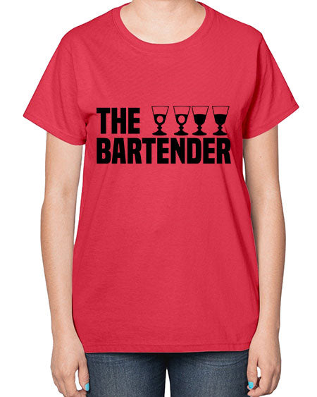 The bartender Style 411# - bartender-  Ladies T-Shirt