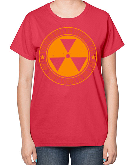 There is no law except the law that there is no law 304# - general science-  Ladies T-Shirt