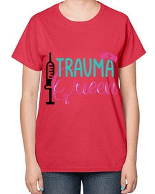 Trauma Queen Style Style 1583# - nurse-  Ladies T-Shirt