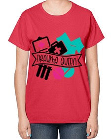 Trauma Queen Style Style 1584# - nurse-  Ladies T-Shirt