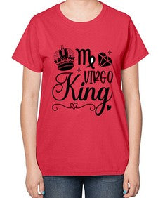 Virgo king 537# - virgo-  Ladies T-Shirt