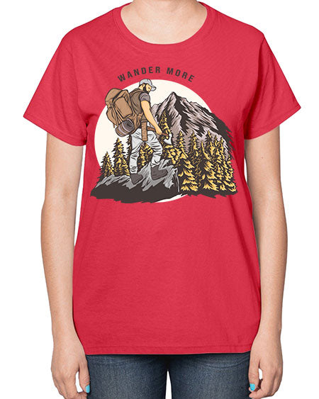 Wander More 3# - nature-  Ladies T-Shirt
