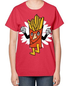 Weekend is near 265# - cartoon general-  Ladies T-Shirt