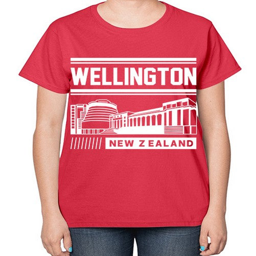 Wellington 2116# - cities-  Ladies T-Shirt